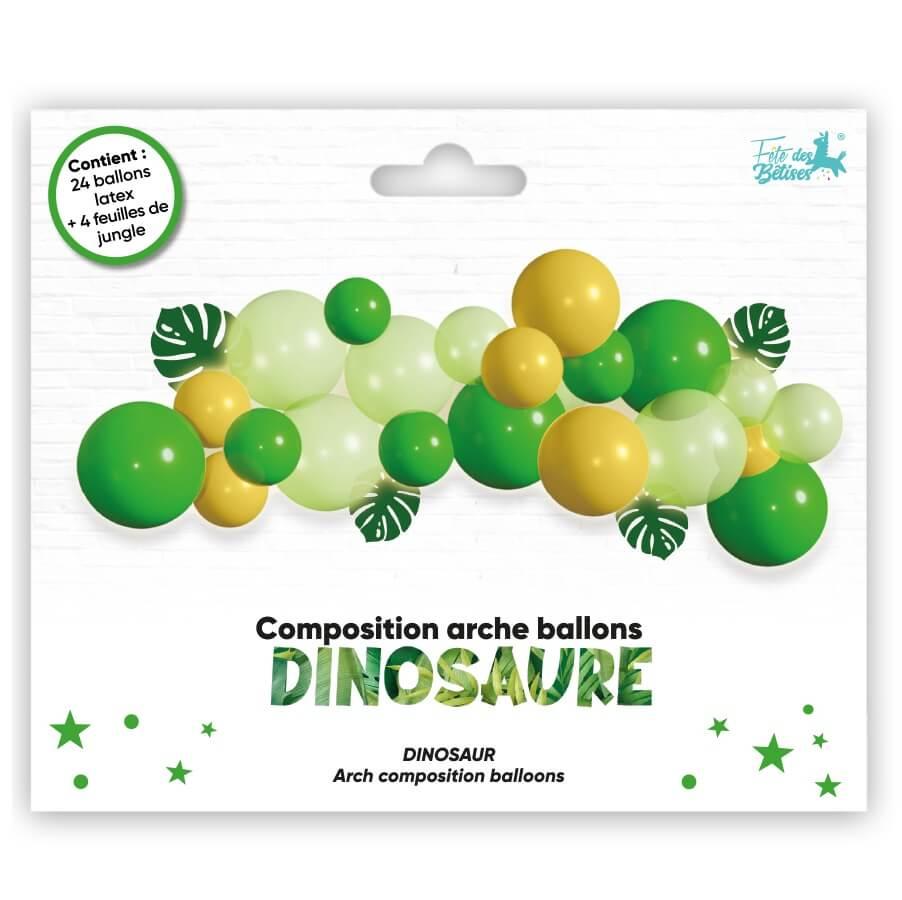 Ballon aluminium anniversaire Dinosaure T-Rex REF/005BALM
