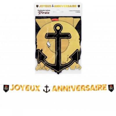 007gl guirlande lettre joyeux anniversaire pirate