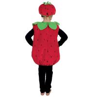 11592 age 5ans 6ans deguisement enfant combinaison fraise