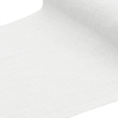 1 Nappe tissu coton lavé blanc 125 x 240cm REF/12687