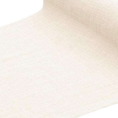 1 Nappe tissu coton lavé ivoire 125 x 240cm REF/12687-01