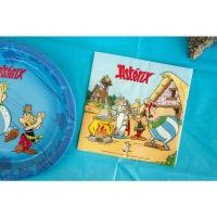 12801 seviette de table papier 3 plis asterix et obelix