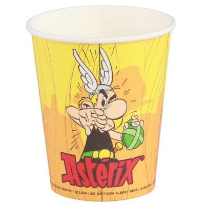 12803 gobelet carton asterix et obelix 25cl