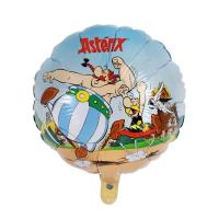 12821 ballon aluminium mylar rond asterix et obelix