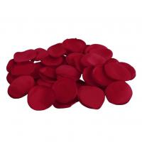 13913 petale de rose rouge tissu satin