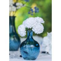 13915 decoration fleur hortensia blanche