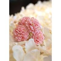 13915 decoration fleur hortensia rose