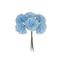 13915 decoration mini fleur hortensia bleu ciel