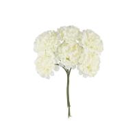 13915 decoration mini fleur hortensia ivoire