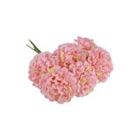 13915 mini fleur hortensia rose