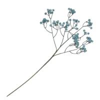 13917 fleur tige gypsophile bleu