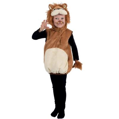 Costume combinaison avec capuche Lion 3/4 ans REF/16171 (Déguisement enfant thème animal)