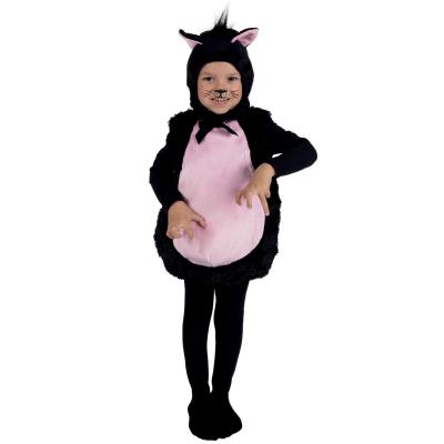 Costume combinaison avec capuche chat 3/4 ans REF/18581 (Déguisement enfant thème animal)