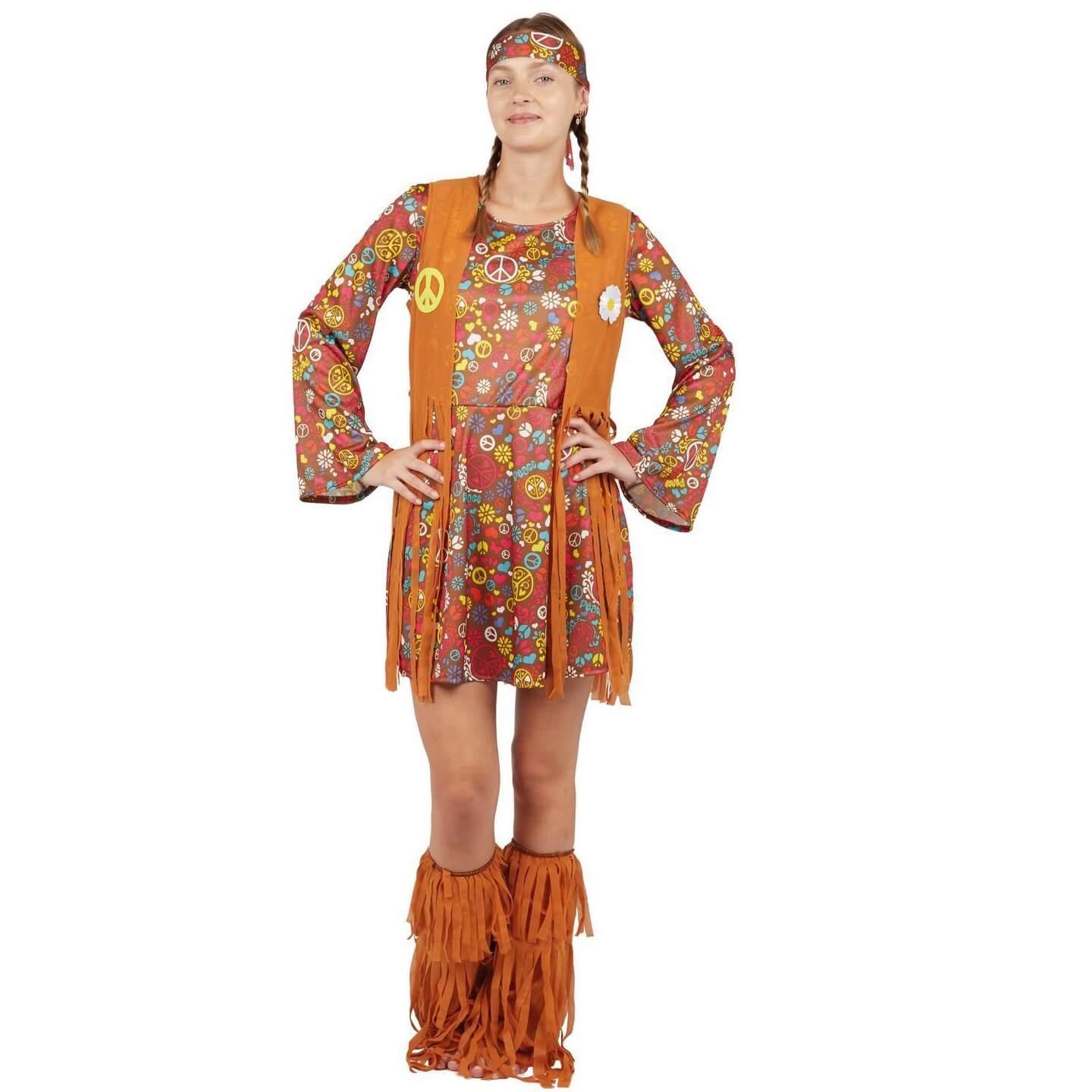 Déguisement grande taille hippie femme : Deguise-toi, achat de Déguisements  adultes