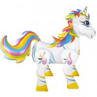 22758 ballon aluminium licorne geant articule