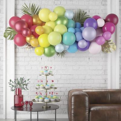 22765 kit decoration ballons nuage arc en ciel