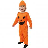 23057 age 1an 2ans deguisement enfant halloween citrouille orange