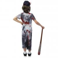 23127 age 5ans 6ans costume deguisement enfant halloween joueur de baseball zombie