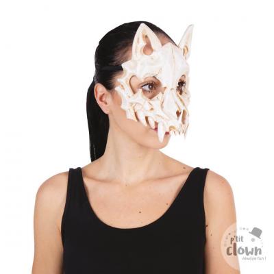 1 Masque adulte squelette d'animaux (Modèle aléatoire) REF/23155 (Accessoire de déguisement Halloween)