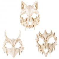 23155 accessoire de deguisement masque squelette animaux