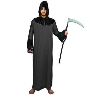 Costume combinaison Faucheuse taille unique REF/23176 (Déguisement Halloween homme)
