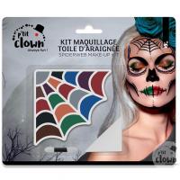 23178 kit maquillage halloween araignee