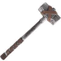 23288 arme factice accessoire deguisement marteau viking