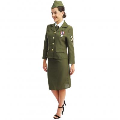 23302 taille l xl deguisement femme adulte militaire dday