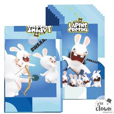 23340 sachet lapins cretins pour cadeaux bonbons