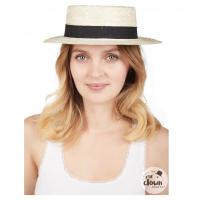 27010 accessoire de deguisement chapeau de canotier adulte