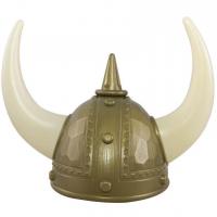 31014 accessoire de deguisement casque viking adulte et cornes