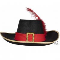 34950 accessoire de deguisement chapeau moustquetaire adulte