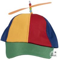 41947 accessoire de deguisement adulte casquette helice multicolore