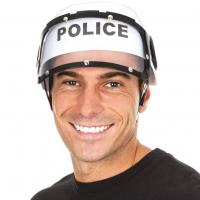 47700 accessoire de deguisement casque adulte de policier