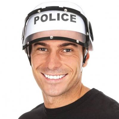 1 Casque de policier REF/47700 (Accessoire déguisement adulte)