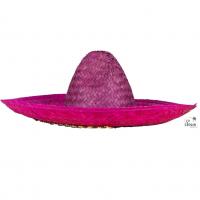 50800 accessoire de deguisement chapeau adulte sombrero fuchsia