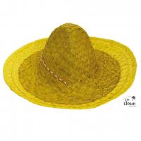 50800 accessoire de deguisement chapeau adulte sombrero jaune