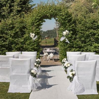 5481 rouleau tapis d allee mariage blanc intisse 15 metres