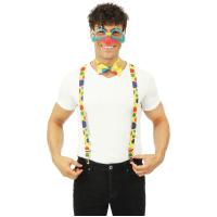 66638 accessoire de deguisement set de clown adulte