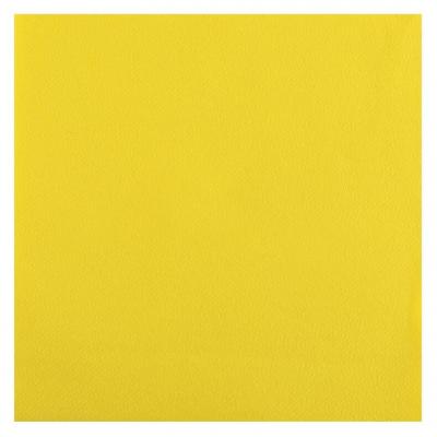 6808 serviette de table tissu jetable airlaid jaune