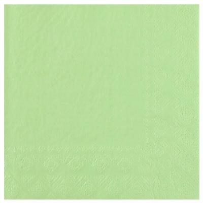 7641 serviette cocktail ouate vert mint