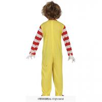 78144 age 10 12ans deguisement enfant burger clown tueur