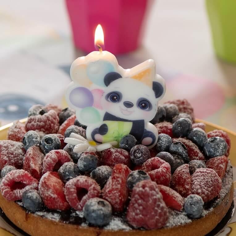 Cadeau Panda, Figurine de Panda pour Gâteau, Décoration de Gâteau