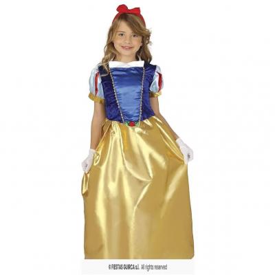 81613 taille 10 12ans costume bleu et or princesse fille