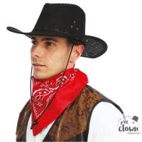 82012 accessoire de deguisement adulte chapeau cowboy nubuck noir