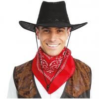 82012 accessoire de deguisement adulte chapeau cowboy style nubuck noir