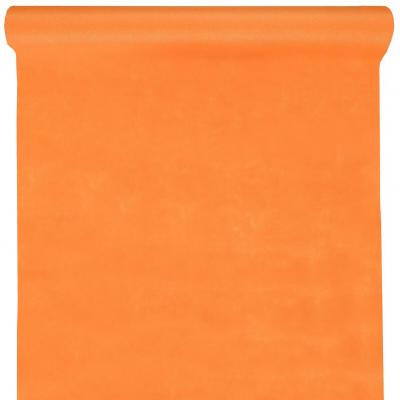 1 Rouleau nappe Orange de 10m en in tissé REF/8236 (60gr/m2)