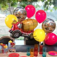 8548 decoration ballon aluminium latex chantier