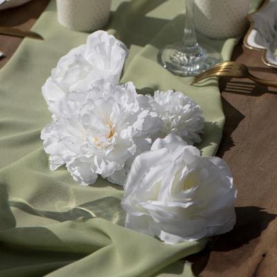 8569 decoration de table florale avec fleurs blanches