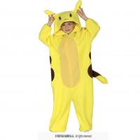 86004 taille 3 4 ans costume enfant chinchilla electrique jaune